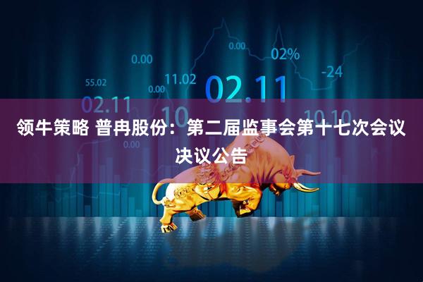 领牛策略 普冉股份：第二届监事会第十七次会议决议公告