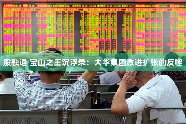 股融通 宝山之王沉浮录：大华集团激进扩张的反噬