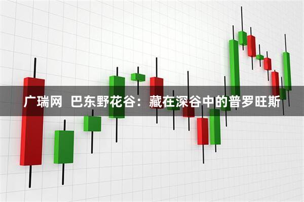 广瑞网  巴东野花谷：藏在深谷中的普罗旺斯
