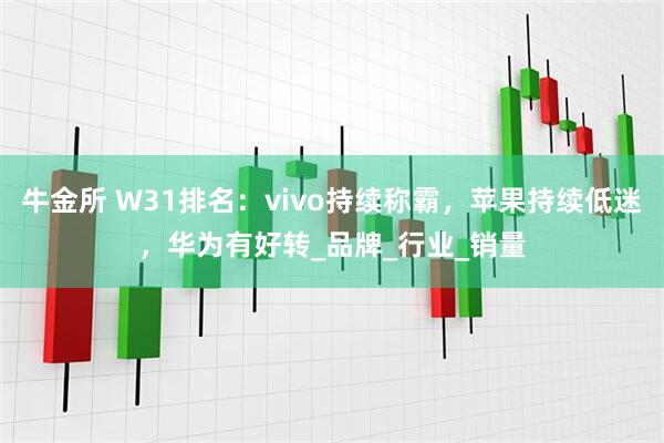 牛金所 W31排名：vivo持续称霸，苹果持续低迷，华为有好转_品牌_行业_销量