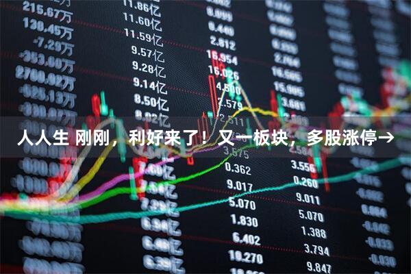 人人生 刚刚，利好来了！又一板块，多股涨停→
