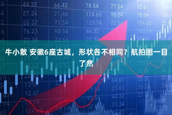 牛小散 安徽6座古城,形状各不相同?航拍图一目了然